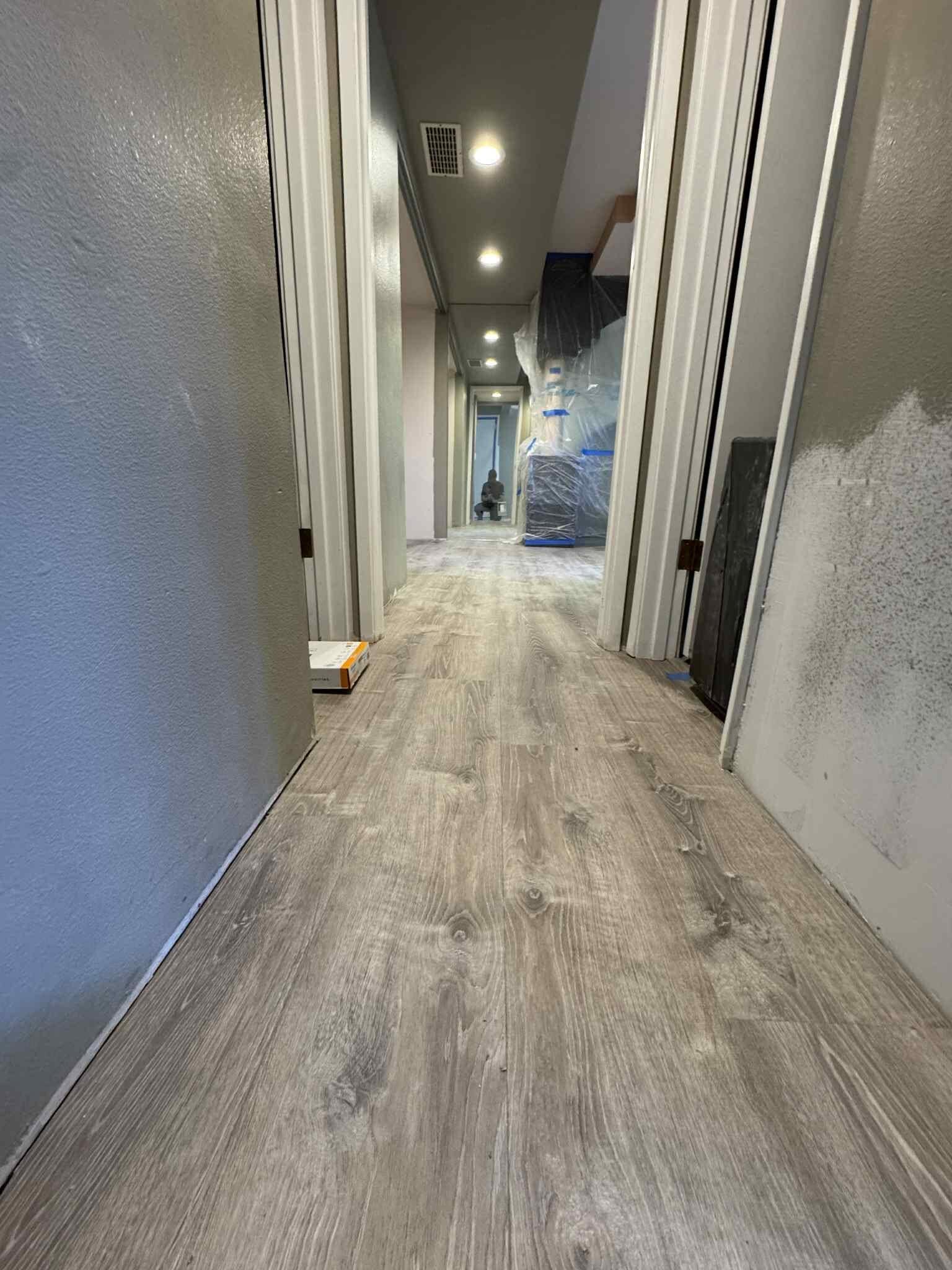 Laminate project by MG Flooring